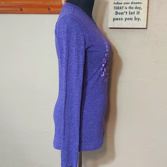 Women's Harley-Davidson Purple Knit Long Sleeve Logo Top - Picture 3 of 10